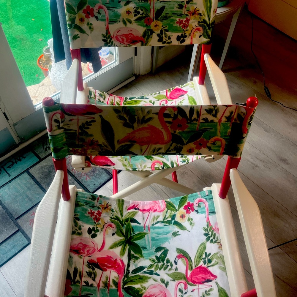 Flamingo Directors Chairs
